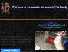 Tablet Screenshot of fatdaddylines.com